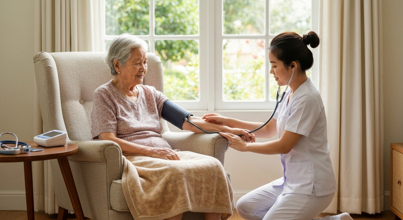 chăm sóc sức khỏe tại nhà