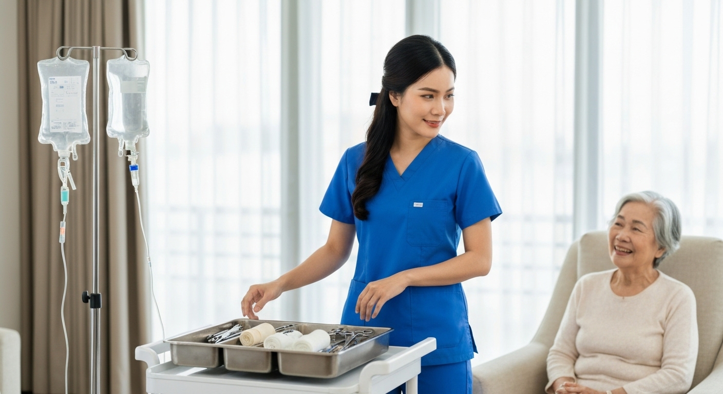 Dịch vụ tiêm - truyền dịch tại nhà