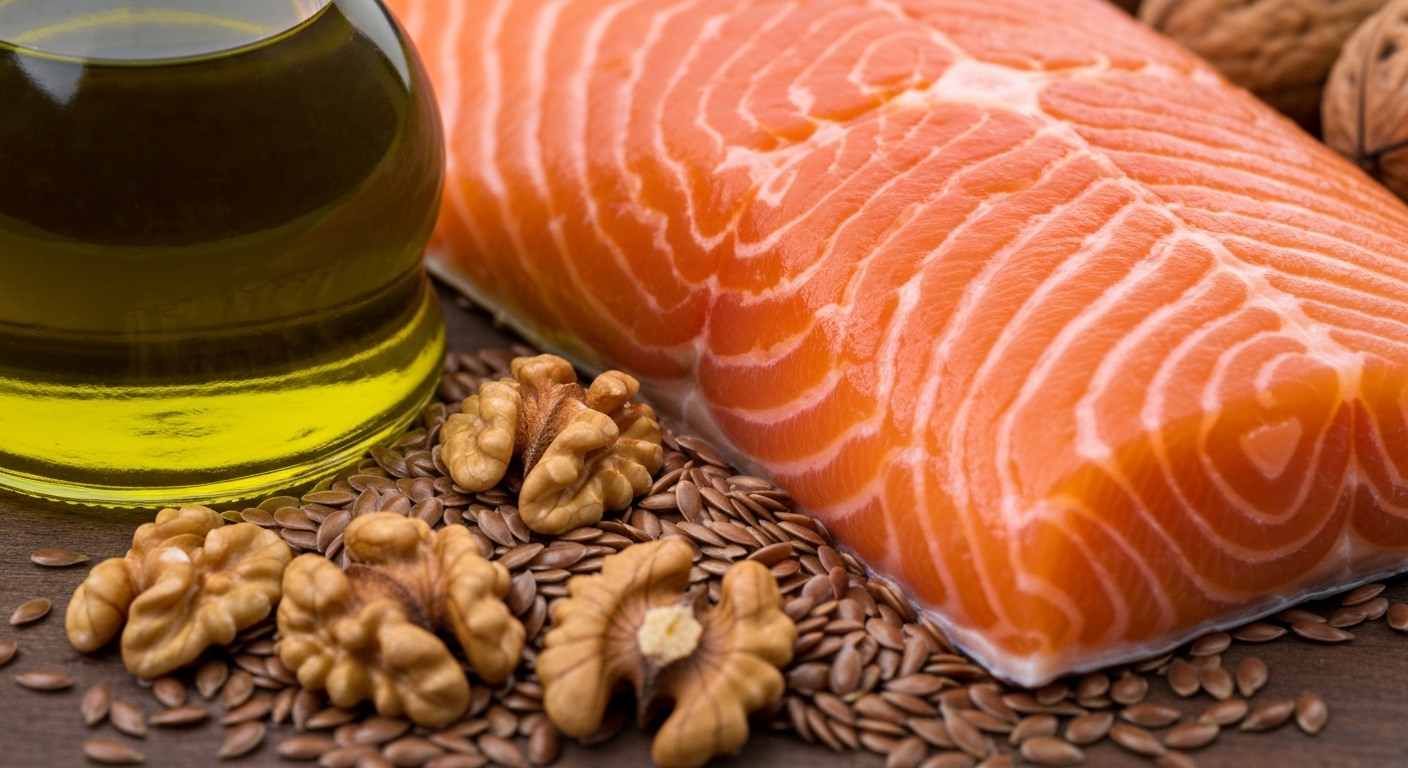 Hình ảnh minh họa cá béo giàu omega-3, tốt cho tim mạch