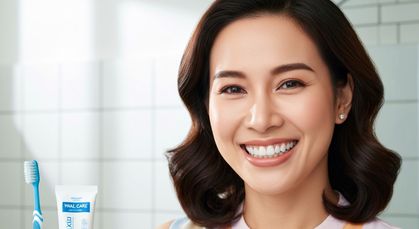 Hình ảnh quảng cáo dịch vụ chăm sóc răng miệng tại ChamSocthienTam.com.