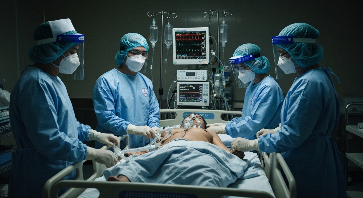 Chăm sóc đặc biệt cho bệnh nhân COVID-19 nặng trong bệnh viện
