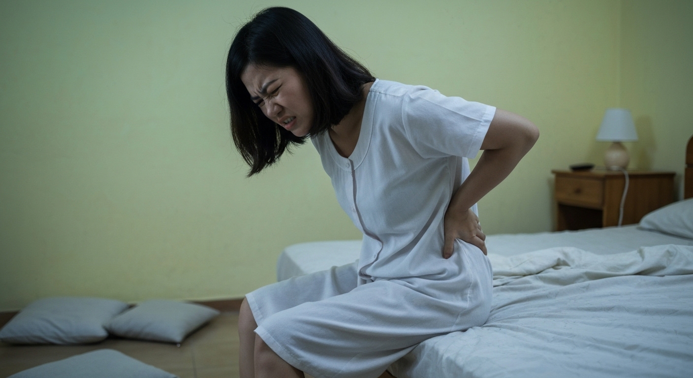 Hình ảnh minh họa vị trí đau thần kinh tọa