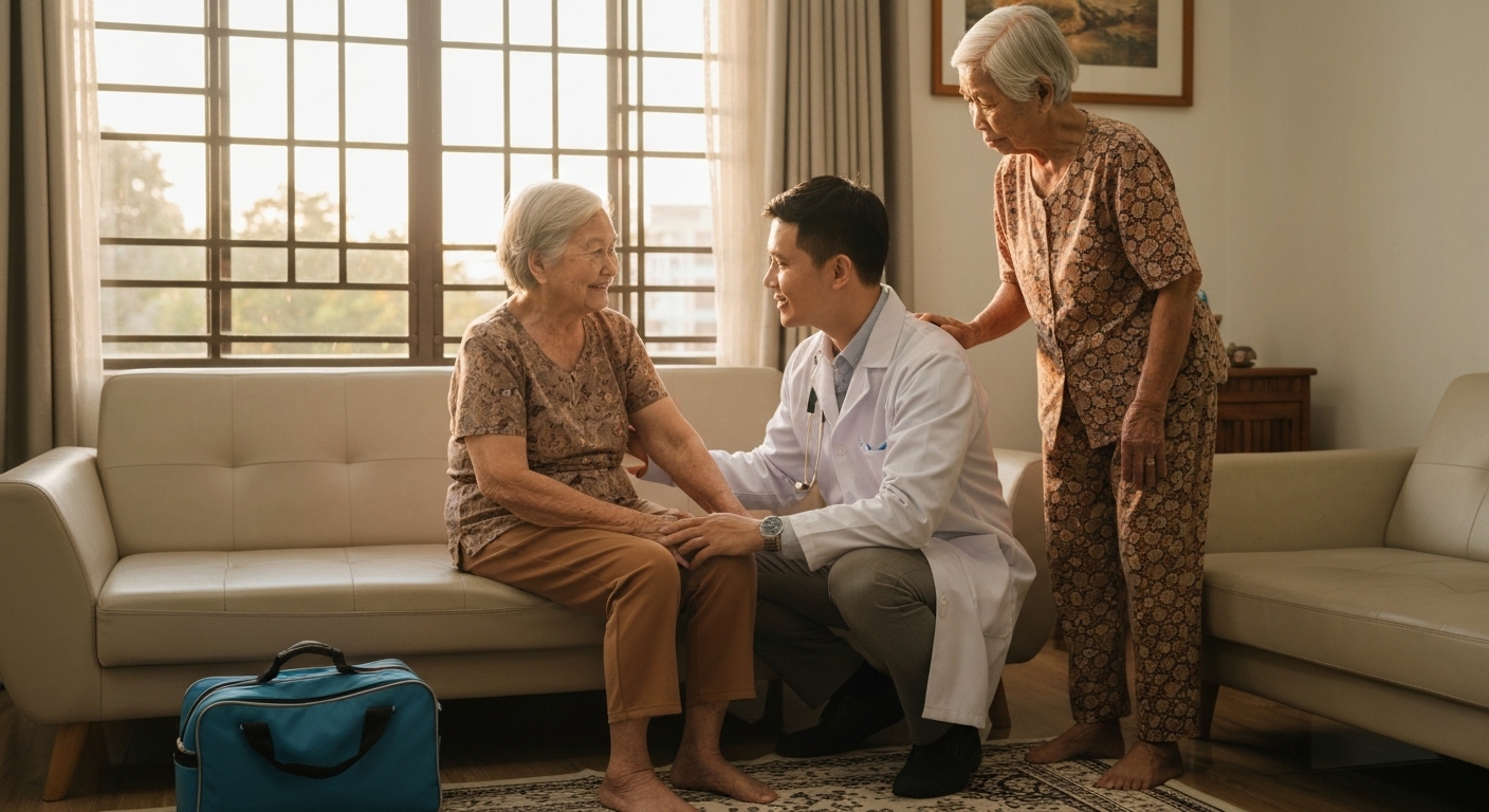 Chăm sóc sức khỏe tại nhà cho người cao tuổi