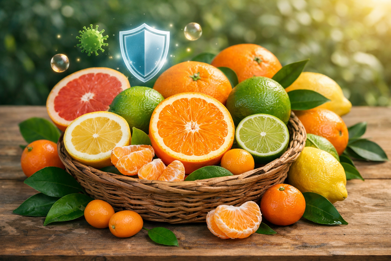 Các loại trái cây họ cam quýt giàu vitamin C tăng cường sức đề kháng